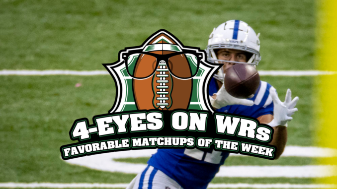 Favorable Wide Receiver Matchups for Week 10 (2021)