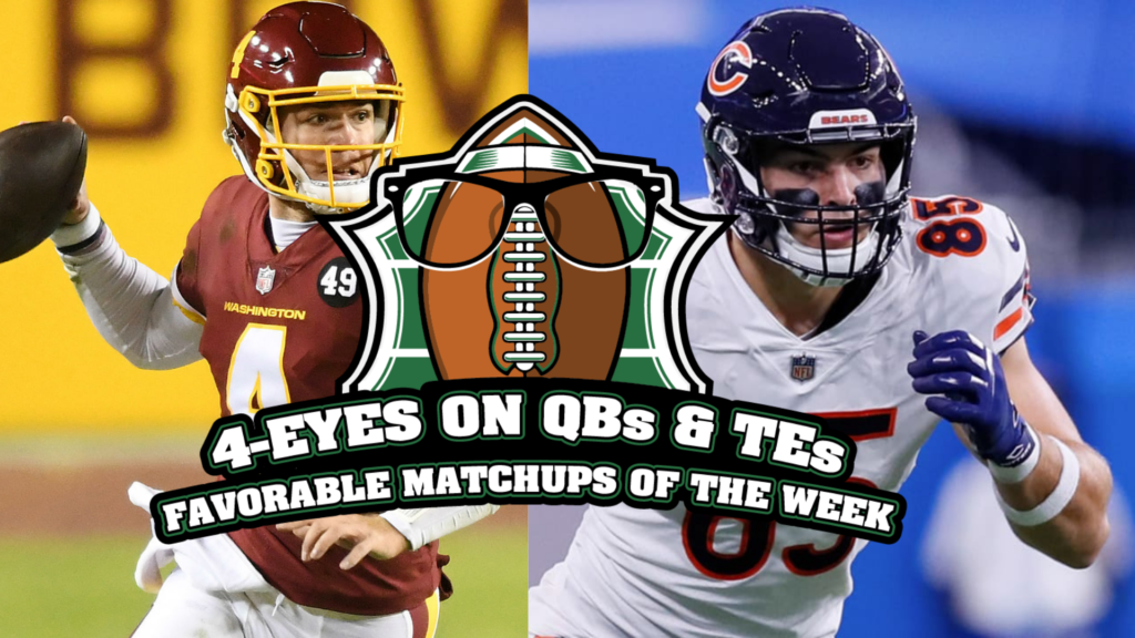 Favorable QB & TE Matchups for Week 12 (2021)