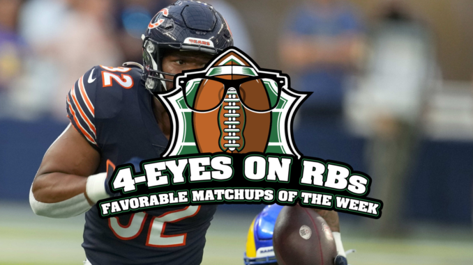 Favorable Running Back Matchups For Week 12 (2021)