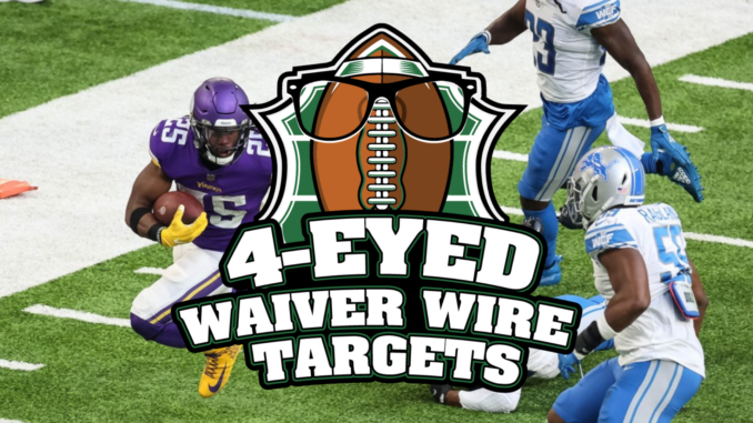 Waiver Wire Targets for Week 13 (2021)