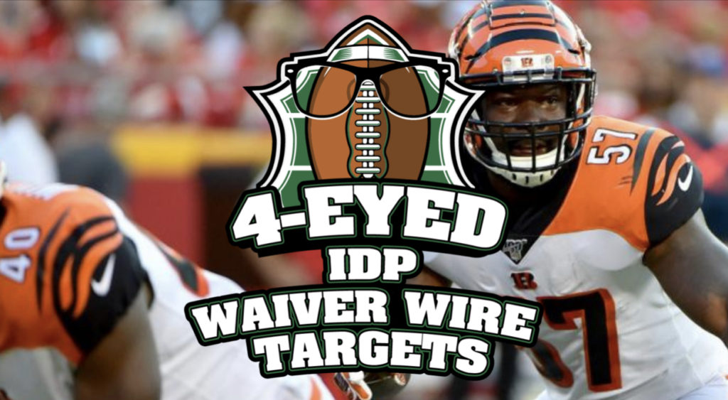 4 IDP Fantasy Football Targets for Week 9