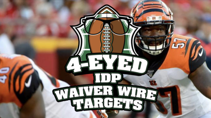 IDP Waiver Wire Targets for Week 14 (2021)