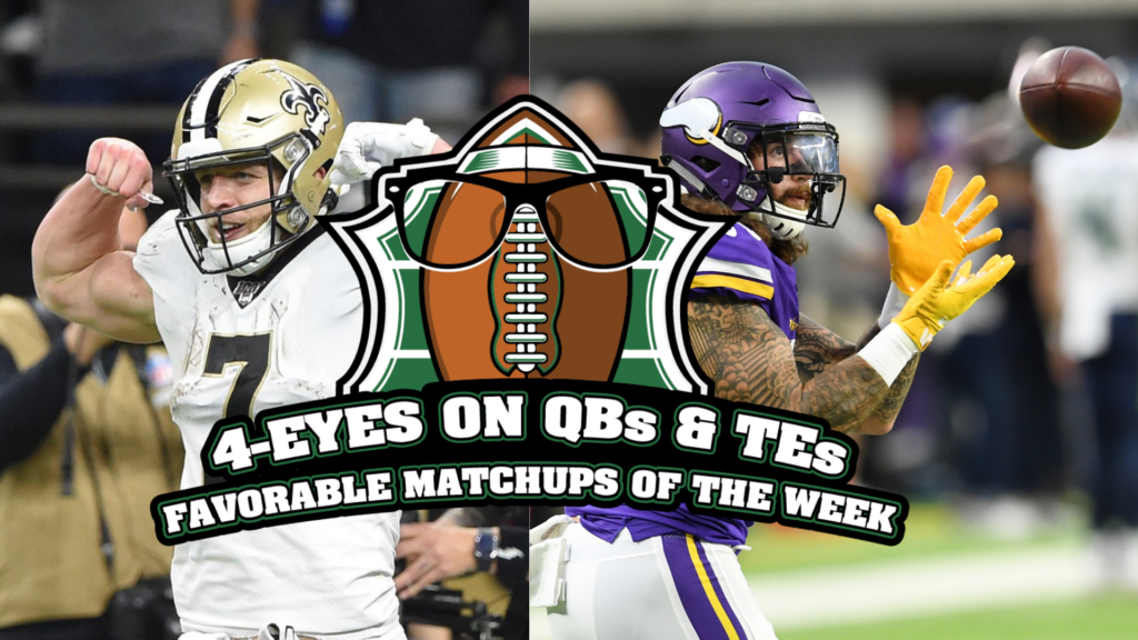 Favorable QB & TE Matchups for Week 14 (2021)