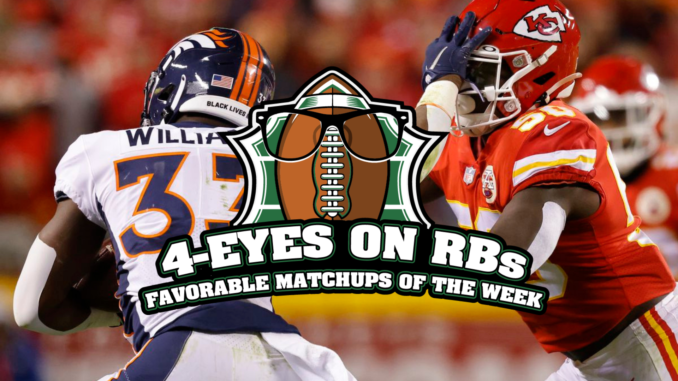 Favorable Running Back Matchups for Week 14 (2021)