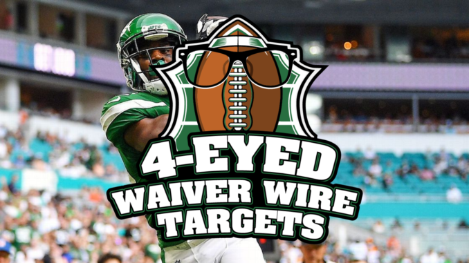 Waiver Wire Targets for Week 14 (2021)