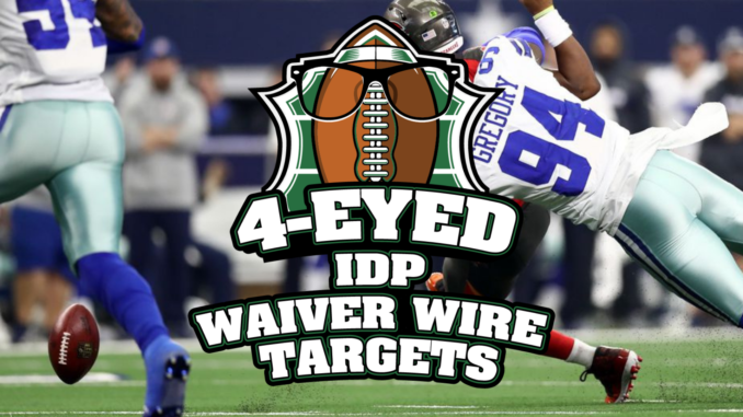 IDP Waiver Wire Targets for Week 15 (2021)