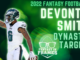 2022 Dynasty Target DeVonta Smith Fantasy In Frames