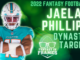 Jaelan Phillips Dynasty Target Fantasy In Frames