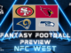 NFC WEST 2022 Divisional Preview Fantasy In Frames