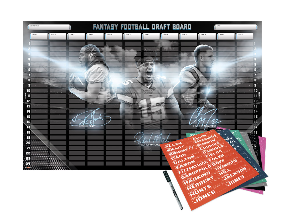 Fantasy Football Draft Board: Print A Version At Home