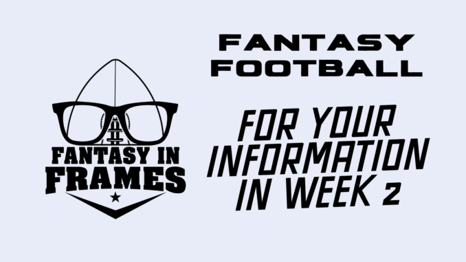 Fantasy Football FYI: Part 1 (2022) Fantasy In Frames