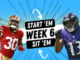 Fantasy Football Starts and SIts for Week 6 2022 Fantasy In Frames