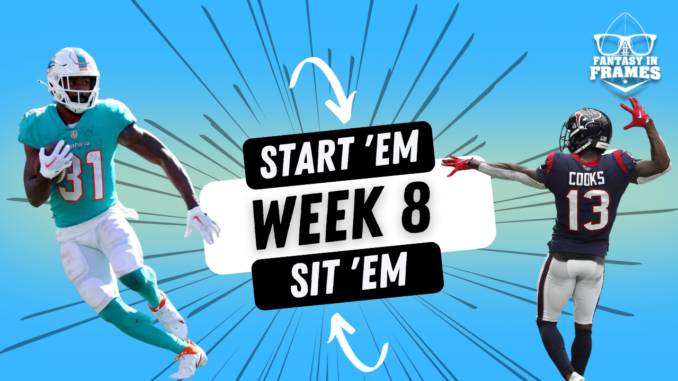 Start 'Em or Sit 'Em - NFL Week 8 (2022)