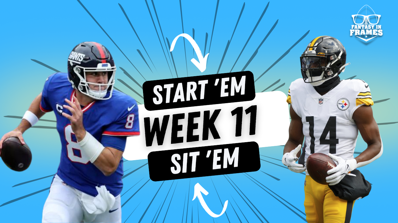 2022 Fantasy Football Week 11 Start 'Em Sit 'Em: Wide Receivers