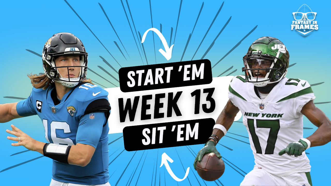 Fantasy Football Starts and Sits for Week 13 (2022) Fantasy In Frames