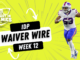Week 12 IDP Waiver Wire (2022) Fantasy In Frames