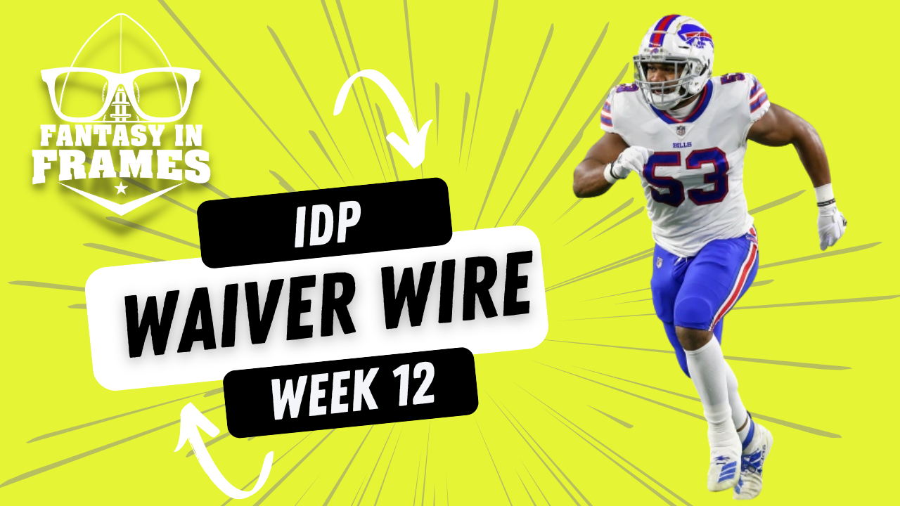 IDP Waiver Wire Adds for Week 2