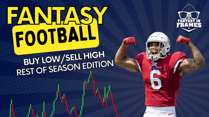 Fantasy Football Buy/Low Sell/High ROS Edition (2022) Fantasy In Frames