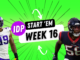 Fantasy Football IDP Starts for Week 16 (2022) Fantasy In Frames