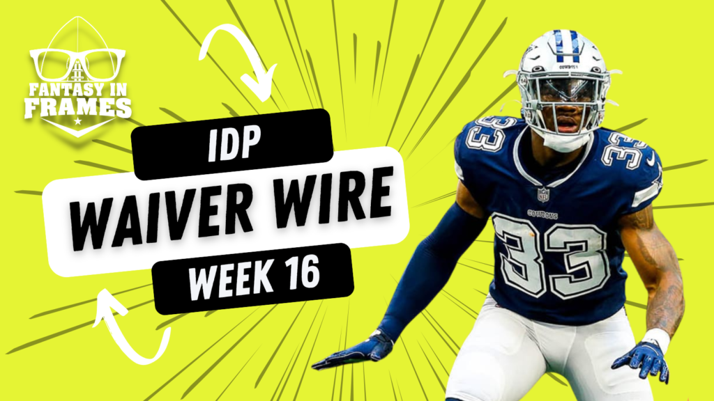 2022 NFL fantasy football: Week 16 waiver wire