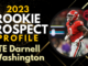 2023 Rookie Prospect Profile Darnell Washington | Fantasy In Frames