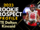 2023 Rookie Prospect Profile: Dalton Kincaid | Fantasy In Frames