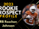 2023 Dynasty Rookie Prospect Roschon Johnson | Fantasy In Frames