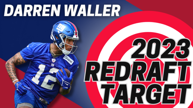 2023 Redraft Target Darren Waller| Fantasy In Frames