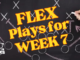 Fantasy Football Flex Plays for Week 7 (2023) | Fantasy In Frames