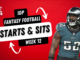 2023 IDP Starts and Sits Week 12 | Fantasy In Frames