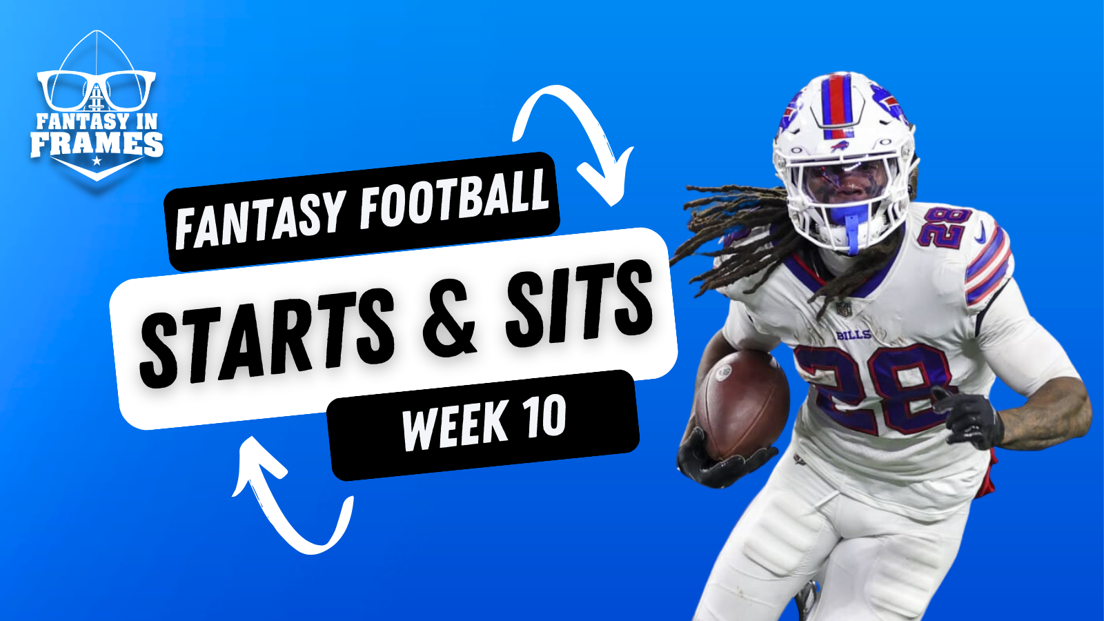 2023 Starts and Sits Week 10 | Fantasy In Frames