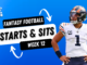 2023 Starts and Sits Week 12 | Fantasy In Frames