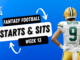 2023 Starts and Sits Week 13 | Fantasy In Frames