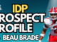 2024 IDP Prospect Profile: Beau Brade | Fantasy In Frames