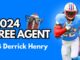 2024 NFL Free Agent Running Back: Derrick Henry | Fantasy In Frames