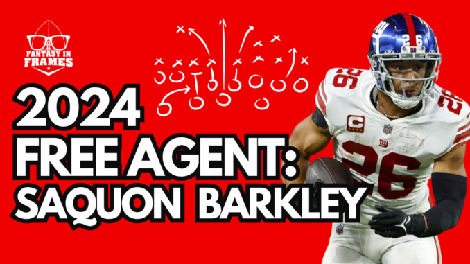 2024 Free Agent Profile: Saquon Barkley