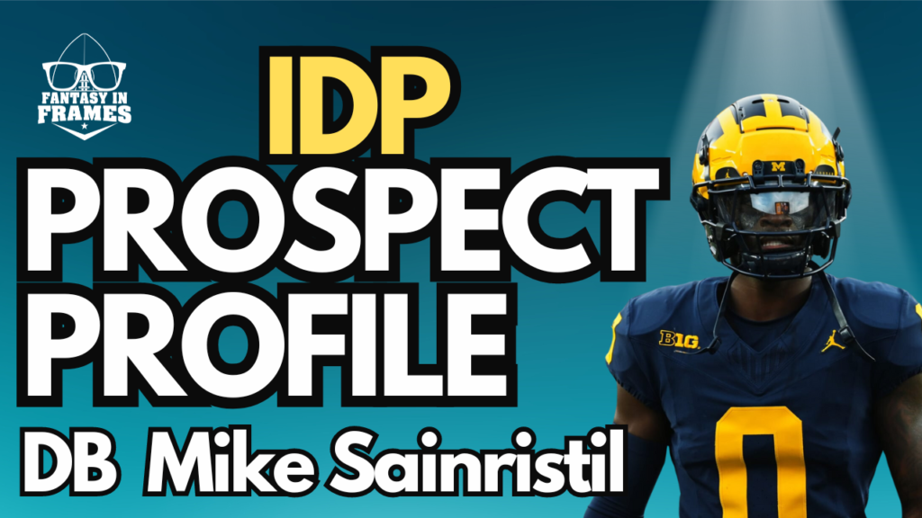 2024 IDP Prospect Profile: Mike Sainristil | Fantasy In Frames
