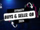 2024 Dynasty Buys and Sells: QB | Fantasy In Frames