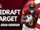 2024 Redraft Target Brian Robinson | Fantasy In Frames