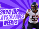 IDP Plays And Fades Week 2 (2024) | Fantasy In Frames