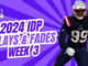 IDP Plays And Fades Week 3 (2024) | Fantasy In Frames