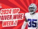 IDP Waiver Wire Week 1 (2024) | Fantasy In Frames