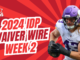 IDP Waiver Wire Week 2 (2024) | Fantasy In Frames