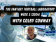 The Fantasy Football Laboratory Week 3 (2024) | Fantasy In Frames