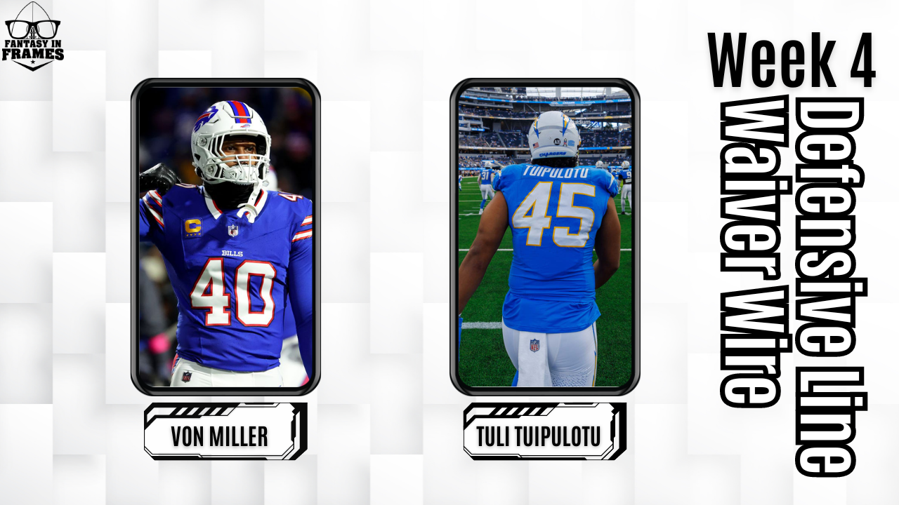 Idp waiver wire week 4 2024 fantasy in frames
