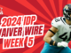 IDP Waiver Wire Week 5 (2024) | Fantasy In Frames