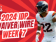 IDP Waiver Wire Week 7 (2024) | Fantasy In Frames