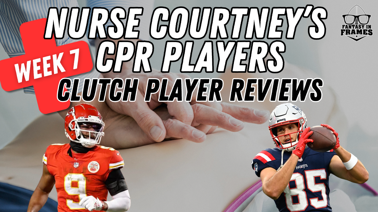 Fantasy Football CPR with Nurse Courtney: Week 7 (2024)