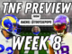 Thursday Night Football Game Preview: Week 8 (2024)