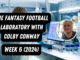 The Fantasy Football Laboratory with Colby Conway | Fantasy In Frames